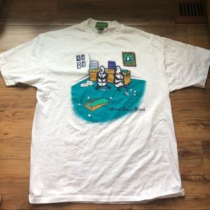 Vintage Grand Slam Penguin Golf T-Shirt